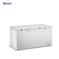 520L Double Doors Top Open Horizontal Electric Deep Chest Freezer